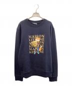 maison kitsuneメゾンキツネ）の古着「スウェット」｜ネイビー