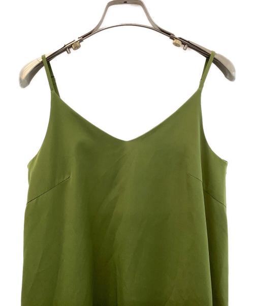 CLANE（クラネ）CLANE (クラネ) キャミソールワンピース グリーン サイズ:SIZE 1の古着・服飾アイテム