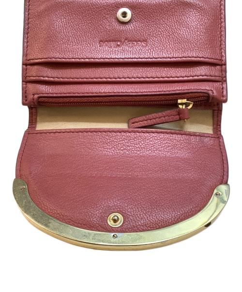 SEE BY CHLOE（シーバイクロエ）SEE BY CHLOE (シーバイクロエ) 2つ折り財布 ピンクの古着・服飾アイテム