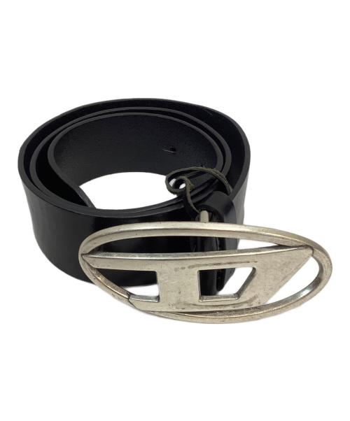 DIESEL（ディーゼル）DIESEL (ディーゼル) レザーベルト ブラックの古着・服飾アイテム