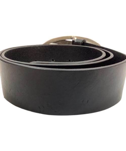 DIESEL（ディーゼル）DIESEL (ディーゼル) レザーベルト ブラックの古着・服飾アイテム