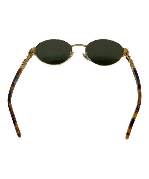 POLICE（ポリス）POLICE (ポリス) サングラス ゴールド×ブラウンの古着・服飾アイテム