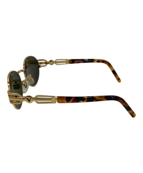 POLICE（ポリス）POLICE (ポリス) サングラス ゴールド×ブラウンの古着・服飾アイテム