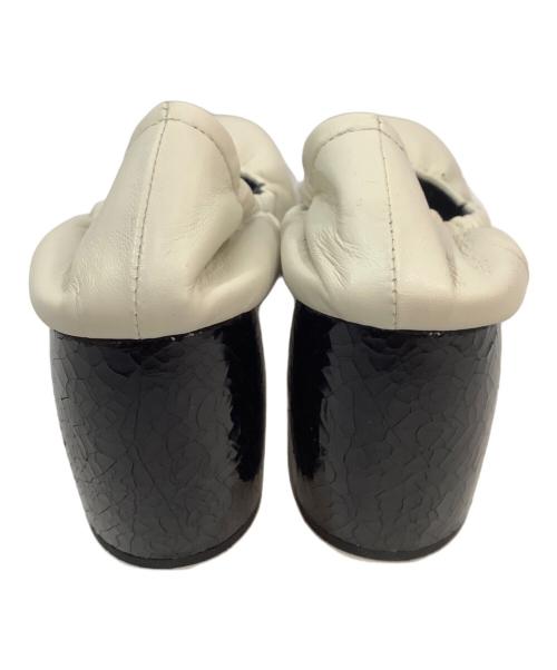 FABIO RUSCONI（ファビオルスコーニ）FABIO RUSCONI (ファビオルスコーニ) ヒールパンプス ホワイト サイズ:23.5cmの古着・服飾アイテム