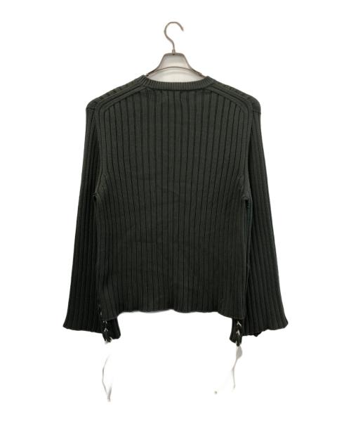 77circa（ナナナナサーカ）77circa (ナナナナサーカ) 厚手ニット オリーブ サイズ:Fの古着・服飾アイテム