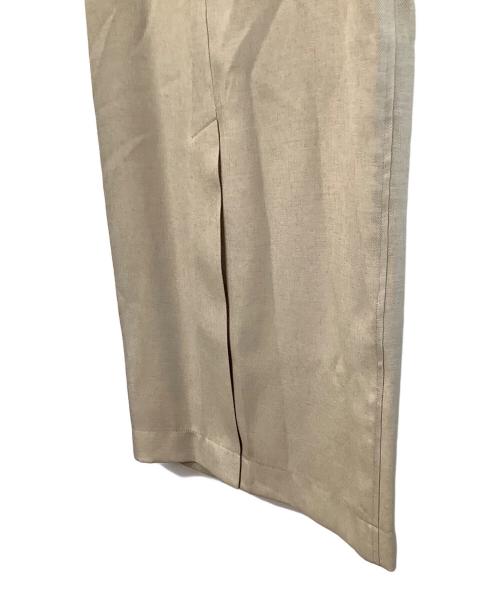 Adam et Rope（アダム エ ロペ）Adam et Rope (アダム エ ロペ) ロングスカート ベージュ サイズ:36 未使用品の古着・服飾アイテム