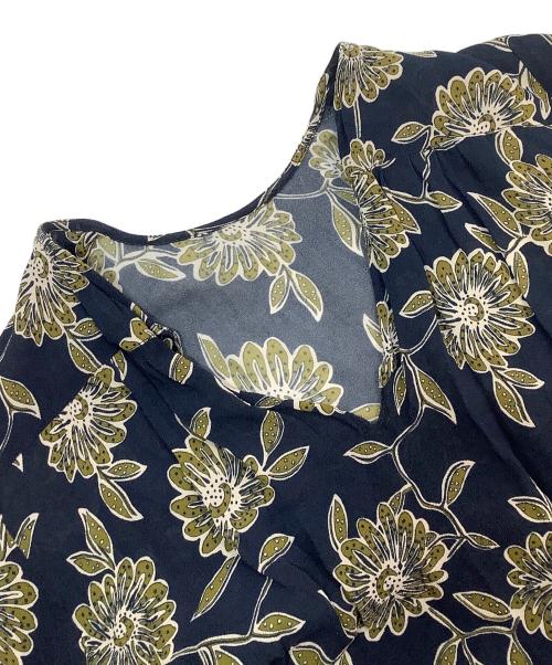 ne quittez pas（ヌキテパ）ne quittez pas (ヌキテパ) 長袖ワンピース ネイビー サイズ:Sの古着・服飾アイテム