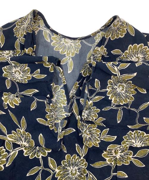 ne quittez pas（ヌキテパ）ne quittez pas (ヌキテパ) 長袖ワンピース ネイビー サイズ:Sの古着・服飾アイテム