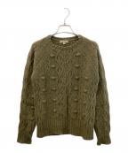 Barbourバブアー）の古着「厚手ニット」｜オリーブ
