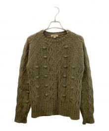 Barbour（バブアー）の古着「厚手ニット」｜オリーブ