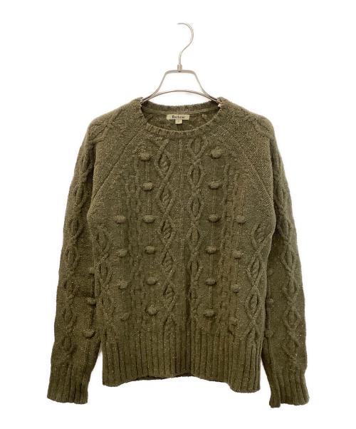 Barbour（バブアー）Barbour (バブアー) 厚手ニット オリーブ サイズ:8の古着・服飾アイテム