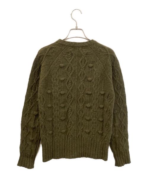 Barbour（バブアー）Barbour (バブアー) 厚手ニット オリーブ サイズ:8の古着・服飾アイテム