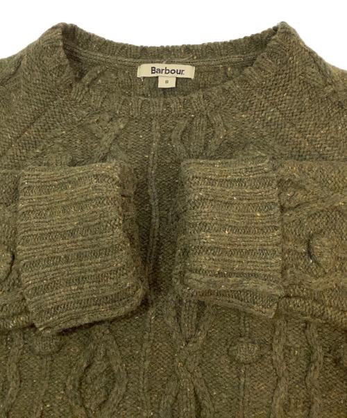 Barbour（バブアー）Barbour (バブアー) 厚手ニット オリーブ サイズ:8の古着・服飾アイテム