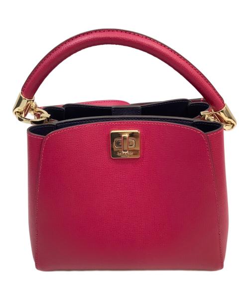 Kate Spade（ケイトスペード）Kate Spade (ケイトスペード) 2WAYバッグ ショッキングピンクの古着・服飾アイテム