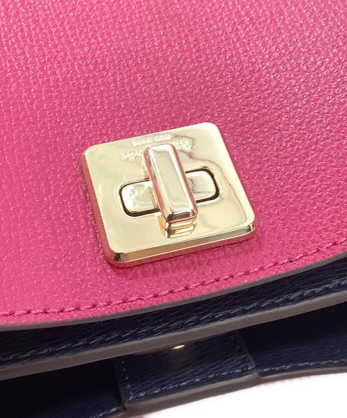 Kate Spade（ケイトスペード）Kate Spade (ケイトスペード) 2WAYバッグ ショッキングピンクの古着・服飾アイテム