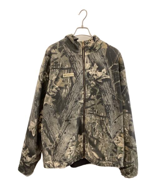 Columbia（コロンビア）Columbia (コロンビア) フーデッドジャケット カーキ サイズ:Lの古着・服飾アイテム