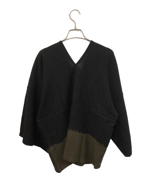 SOU・SOU（ソウソウ）SOU・SOU (ソウソウ) 薄手カーディガン ブラック サイズ:Freeの古着・服飾アイテム