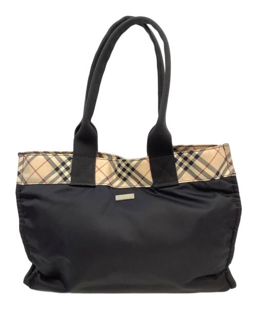 BURBERRY（バーバリー）BURBERRY (バーバリー) トートバッグ ブラックの古着・服飾アイテム
