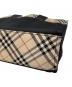 中古・古着 BURBERRY (バーバリー) トートバッグ ブラック：10000円