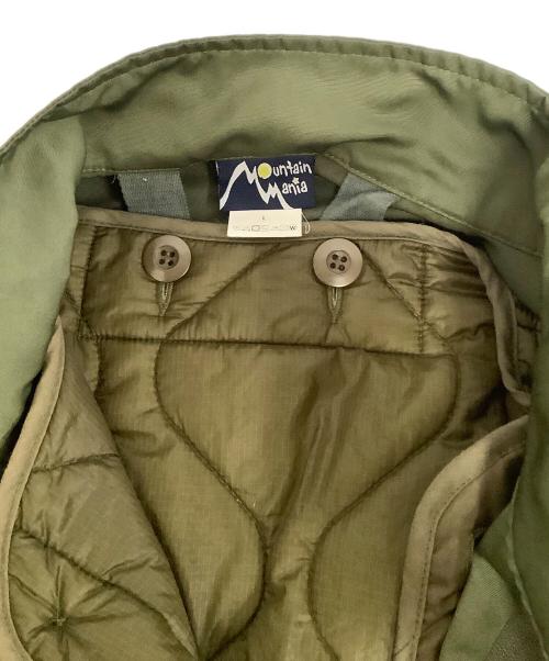Mountain Mania（マウンテンマニア）Mountain Mania (マウンテンマニア) ライナー付モッズコート オリーブ サイズ:Lの古着・服飾アイテム