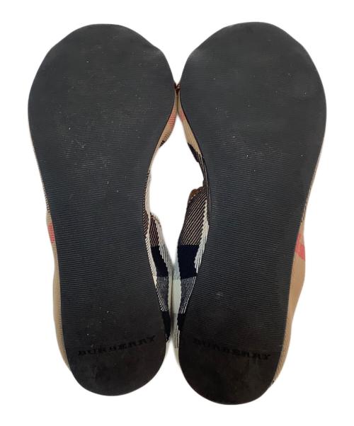 BURBERRY（バーバリー）BURBERRY (バーバリー) バレエシューズ ブラウン サイズ:35 1/2の古着・服飾アイテム