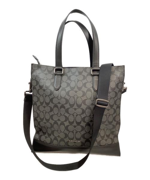 COACH（コーチ）COACH (コーチ) 2WAYバッグ ブラックの古着・服飾アイテム