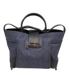 TOD'S（トッズ）の古着「2WAYバッグ」｜インディゴ