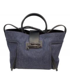 中古・古着通販】JIMMY CHOO (ジミーチュウ) レザートートバッグ