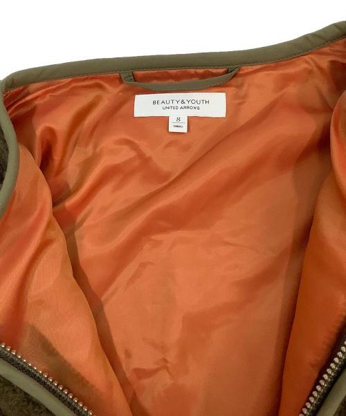 BEAUTY&YOUTH UNITED ARROWS（ビューティーアンドユースユナイテッドアローズ）BEAUTY&YOUTH UNITED ARROWS (ビューティーアンドユースユナイテッドアローズ) フリースジャケット グリーン サイズ:Sの古着・服飾アイテム