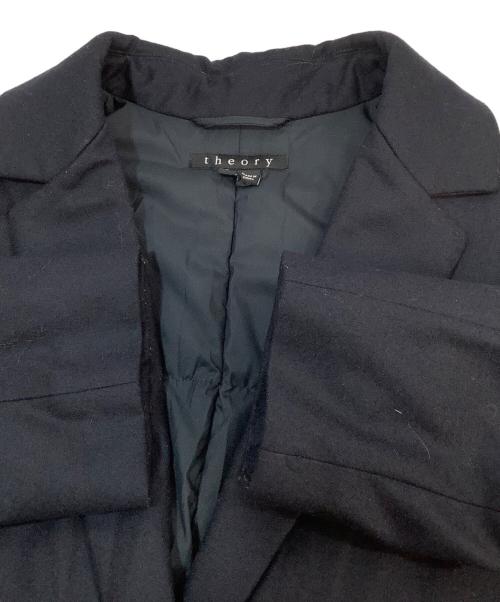 theory（セオリー）theory (セオリー) チェスターコート ネイビー サイズ:Sの古着・服飾アイテム