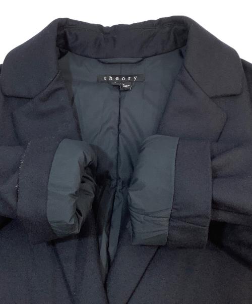 theory（セオリー）theory (セオリー) チェスターコート ネイビー サイズ:Sの古着・服飾アイテム