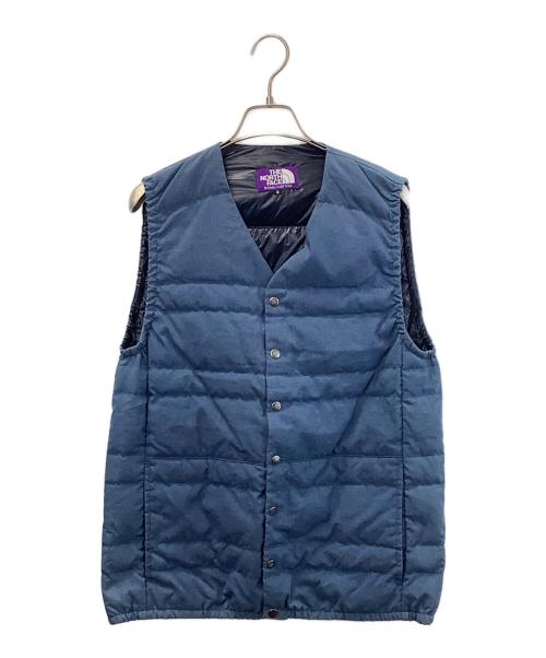 THE NORTH FACE（ザ ノース フェイス）THE NORTH FACE (ザ ノース フェイス) ダウンベスト インディゴ サイズ:Sの古着・服飾アイテム
