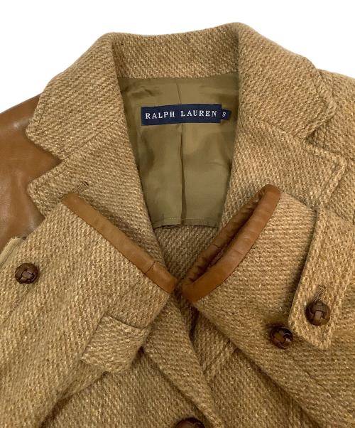 RALPH LAUREN（ラルフローレン）RALPH LAUREN (ラルフローレン) テーラードジャケット ブラウン サイズ:9の古着・服飾アイテム