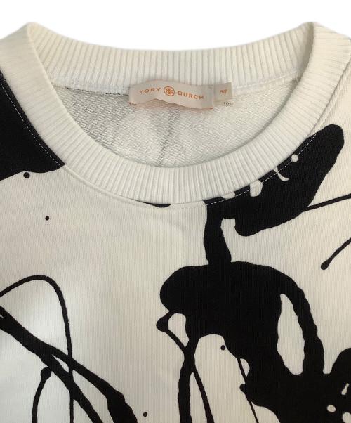 TORY BURCH（トリーバーチ）TORY BURCH (トリーバーチ) スウェット ホワイト サイズ:Sの古着・服飾アイテム