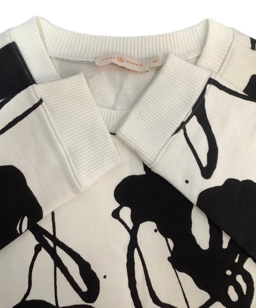 TORY BURCH（トリーバーチ）TORY BURCH (トリーバーチ) スウェット ホワイト サイズ:Sの古着・服飾アイテム