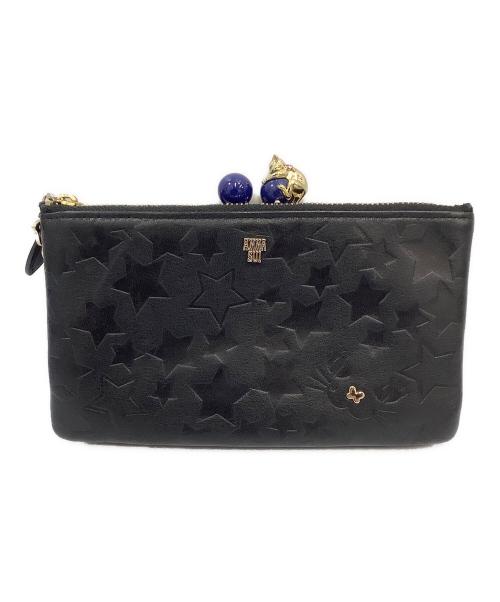 ANNA SUI（アナスイ）ANNA SUI (アナスイ) チェーンウォレット ブラックの古着・服飾アイテム