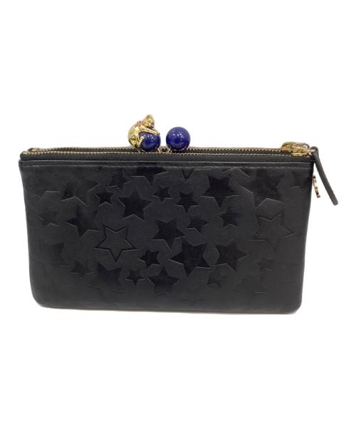 ANNA SUI（アナスイ）ANNA SUI (アナスイ) チェーンウォレット ブラックの古着・服飾アイテム