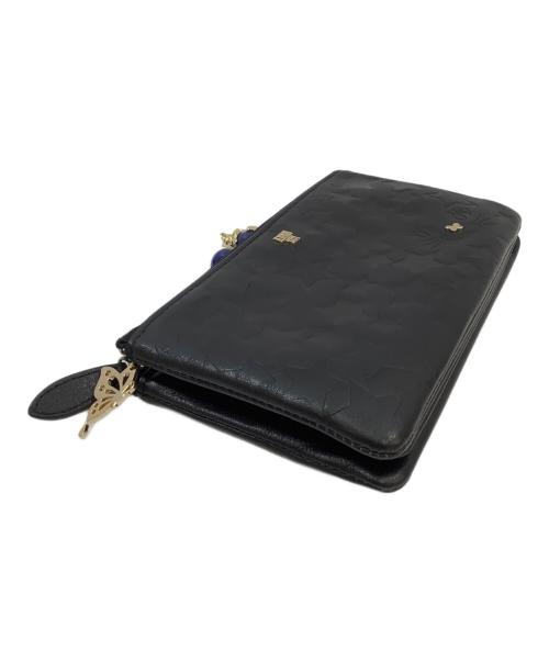 ANNA SUI（アナスイ）ANNA SUI (アナスイ) チェーンウォレット ブラックの古着・服飾アイテム