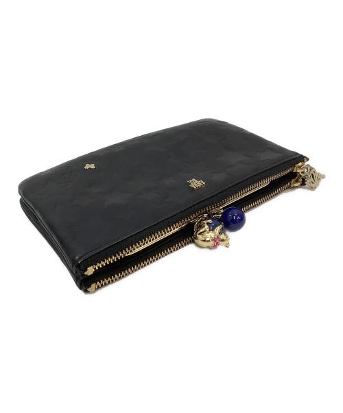 ANNA SUI（アナスイ）ANNA SUI (アナスイ) チェーンウォレット ブラックの古着・服飾アイテム