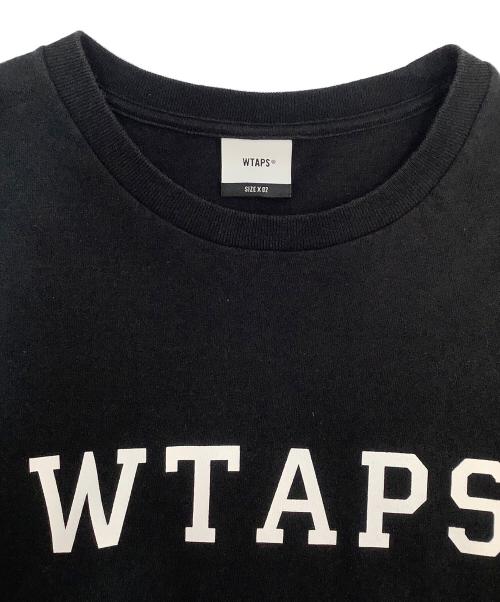 WTAPS（ダブルタップス）WTAPS (ダブルタップス) 長袖カットソー ブラック サイズ:X02の古着・服飾アイテム