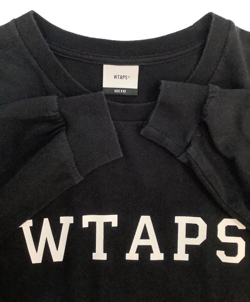 WTAPS（ダブルタップス）WTAPS (ダブルタップス) 長袖カットソー ブラック サイズ:X02の古着・服飾アイテム