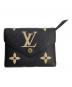 LOUIS VUITTON（ルイ ヴィトン）の古着「ポルトフォイユ・ヴィクトリーヌ モノグラムアンプラント」｜ブラック