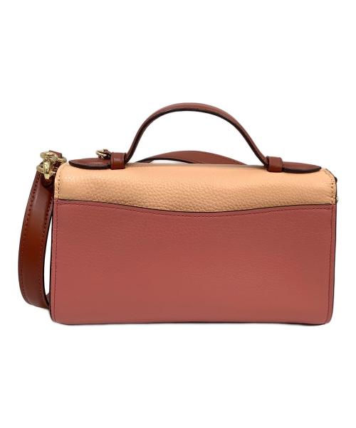 COACH（コーチ）COACH (コーチ) ショルダーバッグ オレンジ×ピンクの古着・服飾アイテム