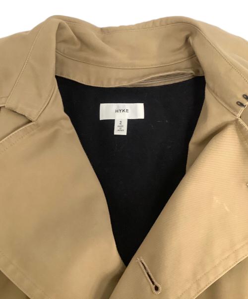 HYKE（ハイク）HYKE (ハイク) ライナー付トレンチコート ベージュ サイズ:2の古着・服飾アイテム
