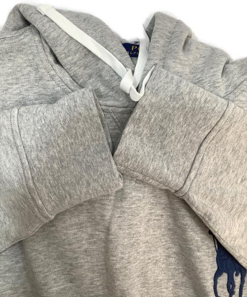 POLO RALPH LAUREN（ポロ・ラルフローレン）POLO RALPH LAUREN (ポロ・ラルフローレン) プルオーバーパーカー ライトグレー サイズ:L 未使用品の古着・服飾アイテム