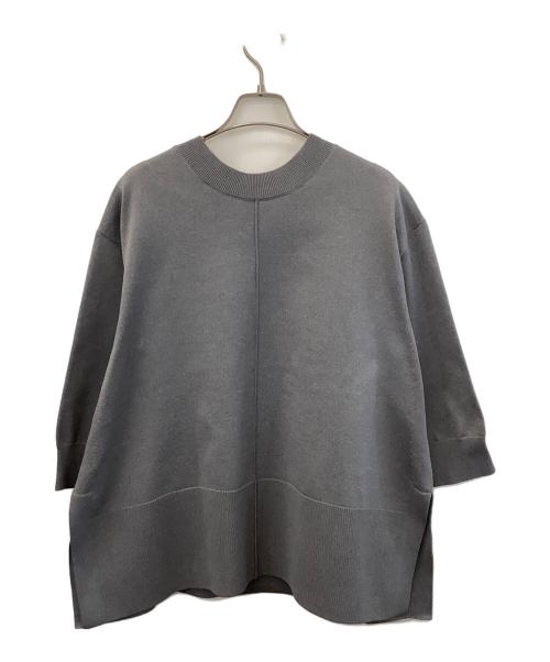 UNITED ARROWS TOKYO（ユナイテッドアローズトウキョウ）UNITED ARROWS TOKYO (ユナイテッドアローズトウキョウ) 薄手ニット グレー サイズ:Freeの古着・服飾アイテム