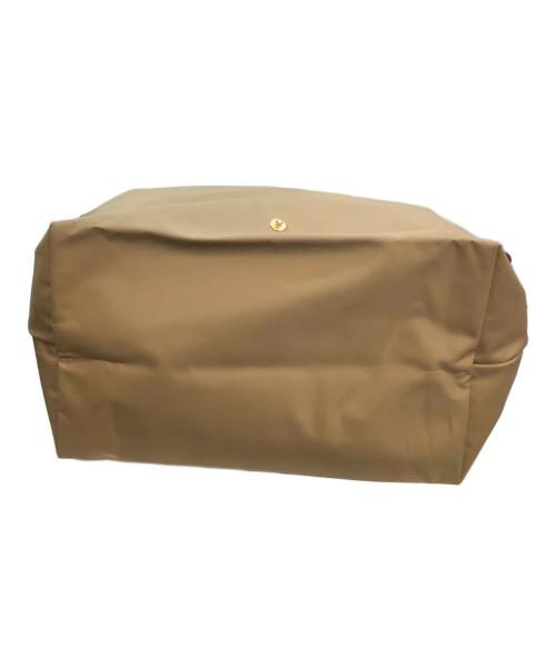 LONGCHAMP（ロンシャン）LONGCHAMP (ロンシャン) トートバッグ ブラウン×ベージュの古着・服飾アイテム