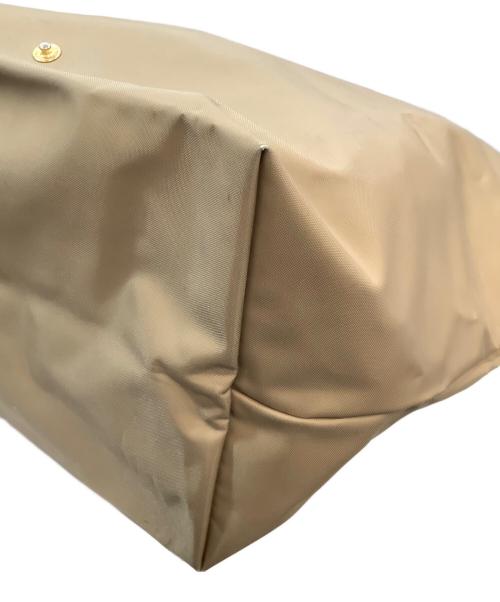 LONGCHAMP（ロンシャン）LONGCHAMP (ロンシャン) トートバッグ ブラウン×ベージュの古着・服飾アイテム