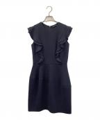 YOKO CHANヨーコチャン）の古着「ノースリーブ・キャミソールワンピース」｜ネイビー