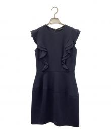 YOKO CHAN（ヨーコチャン）の古着「ノースリーブ・キャミソールワンピース」｜ネイビー